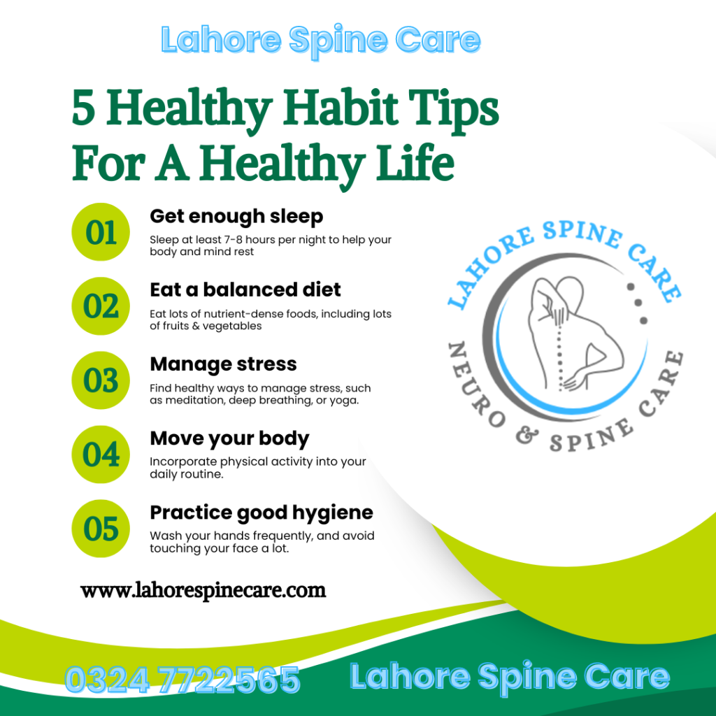 The Importance of Good Posture for a Healthy Spine 11 White And Green Modern Healthy Habits Tips Instagram Post