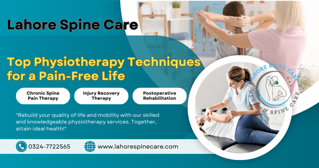 Top Physiotherapy Techniques for a Pain-Free Spine