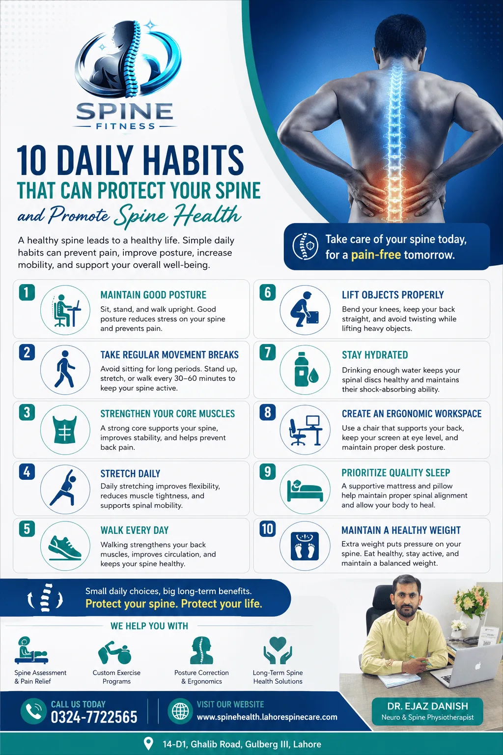 10 Daily Habits That Can Protect Your Spine 4 Daily Habits to Protect Your Spine health